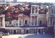 El anfiteatro en Plovdiv